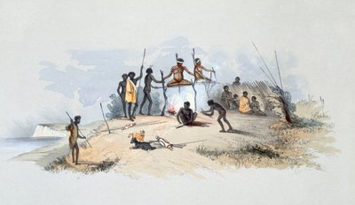 Les Habitants Aborigènes : Tombes indigènes et moyens de disposer de leurs morts, de 